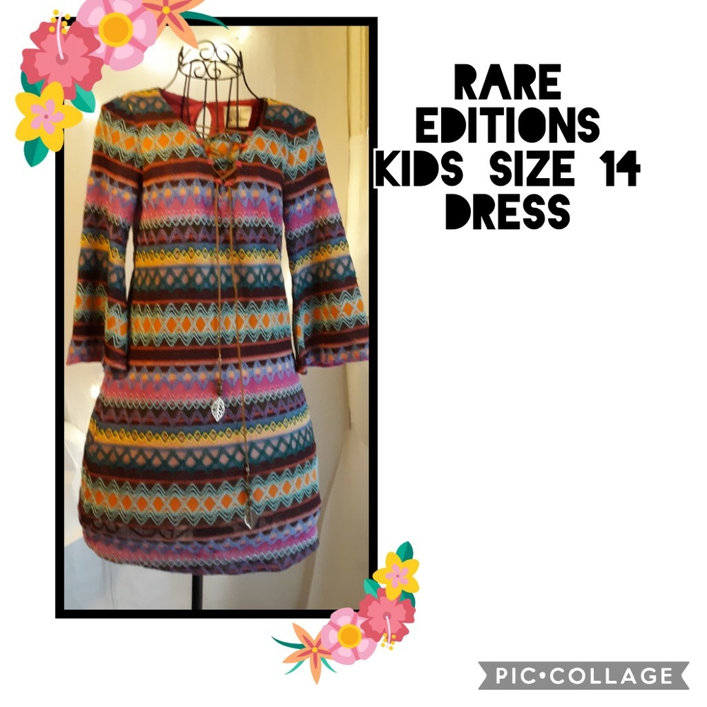 RARE EDITIONS Girl Size 14 Dress